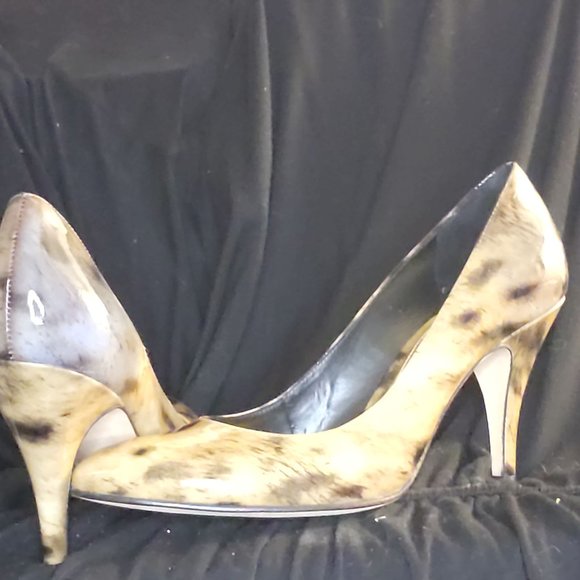 BRAND NEW NW - Antonio Melani - Animal print heels - size 6.5 - Picture 1 of 1